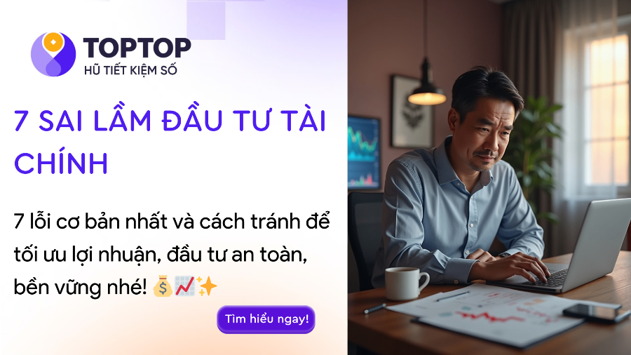 **7 Sai Lầm Đầu Tư Tài Chính Phổ Biến Và Cách Tránh Hiệu Quả**