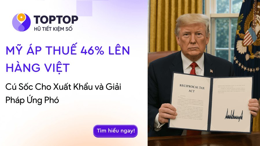 Mỹ Áp Thuế 46% Lên Hàng Việt: Cú Sốc Cho Xuất Khẩu và Giải Pháp Ứng Phó