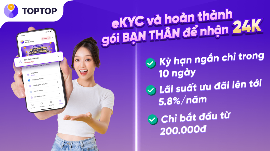 Nhận thưởng liền: Gói tích lũy “Bạn thân” từ TopTop lên sóng! [TopTop News]